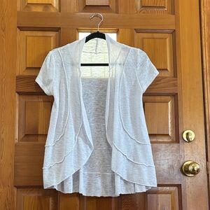 Elegant White Women's Cardigan